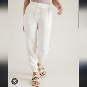 NWT Athleta Retreat Linen Pant Size 12